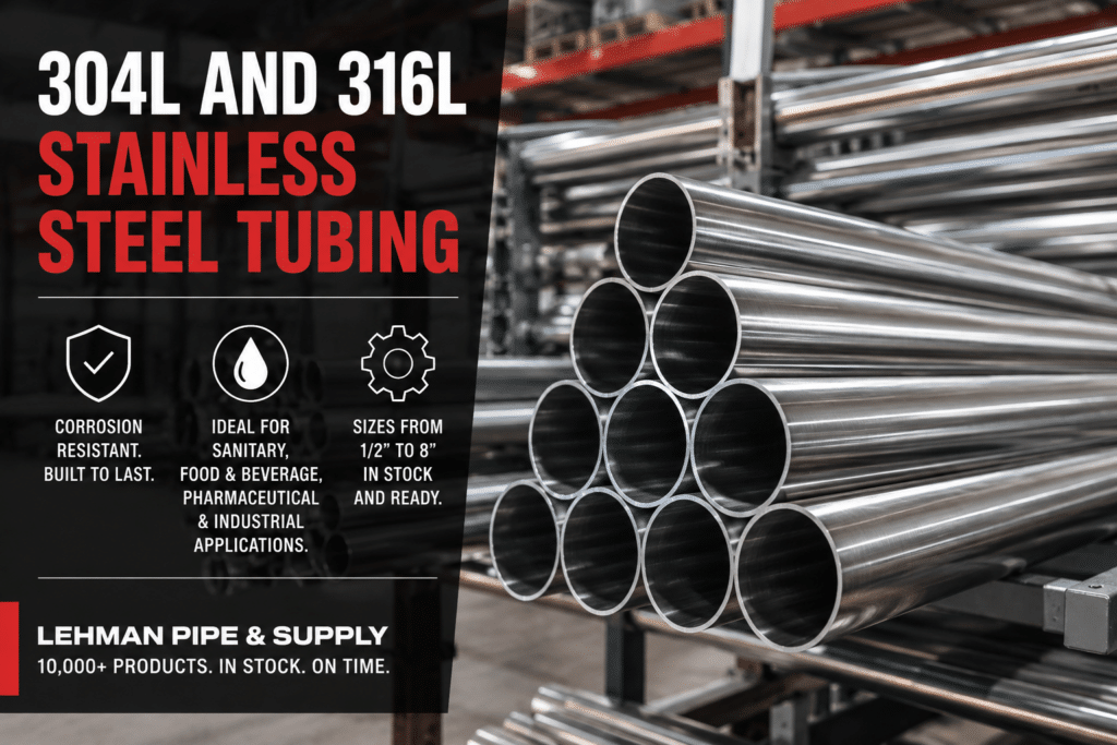304L and 316L Stainless Steel Tubing